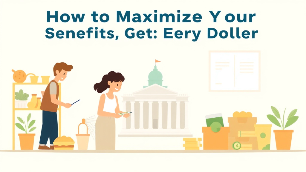 Illustration breaking down the fundamentals of maximize Your SNAP Benefits: Get Every Dollar