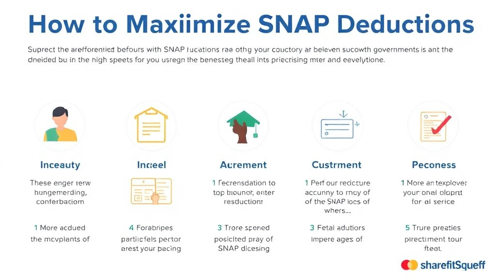 Practical workflow diagram for maximize SNAP Deductions: Shelter, Medical, and More