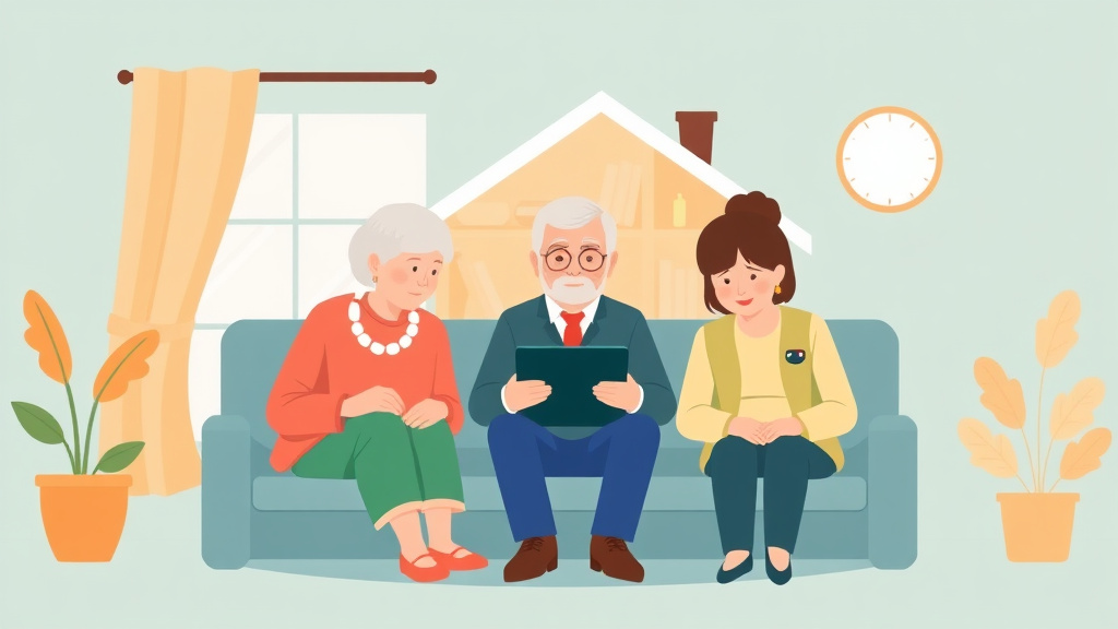 Visual overview of multigenerational Household Benefits: Maximize Family Aid with key concepts highlighted