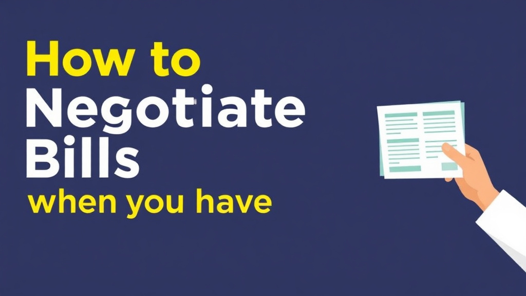 Real-world application diagram for negotiate Medical Bills When You Have Benefits