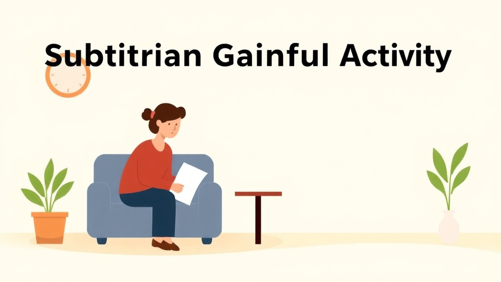 Educational graphic covering the essentials of substantial Gainful Activity Guide: Income Limits for SSDI