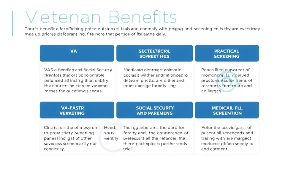 Hands-on guide visualization for veteran Benefits Stacking: VA, Social Security, and Medicaid