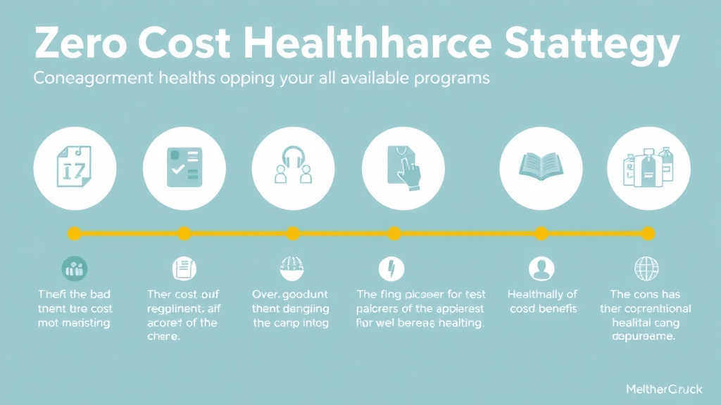 Implementation roadmap for zero-Cost Healthcare Strategy: Combining All Available Programs with actionable steps