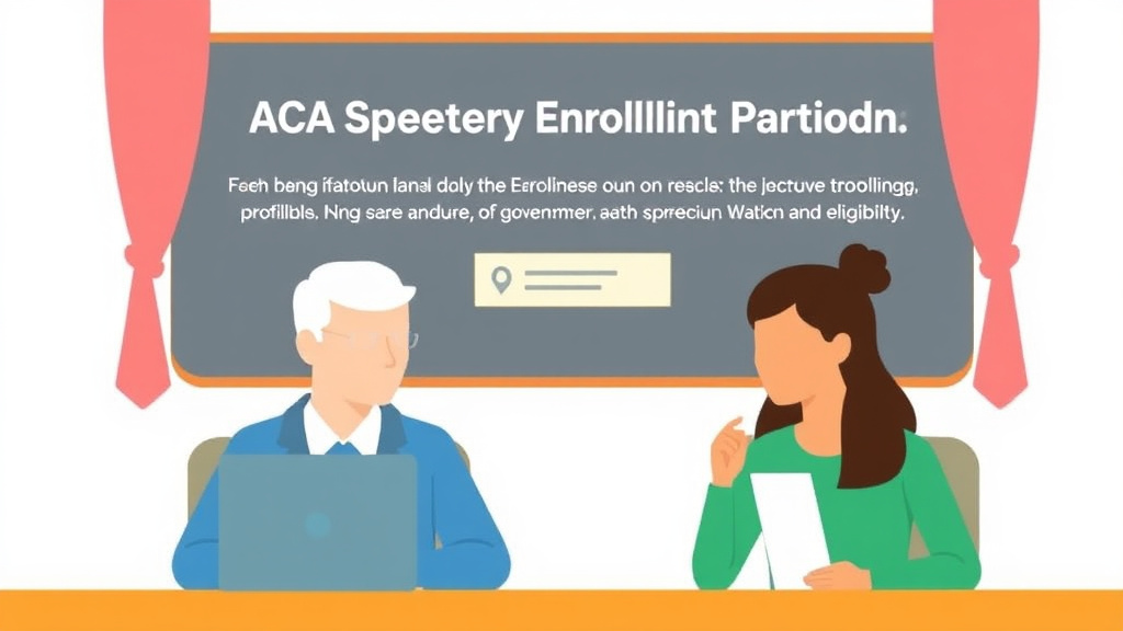 Real-world application diagram for ACA Special Enrollment Periods: When You Can Sign Up Outside Open Enrollment