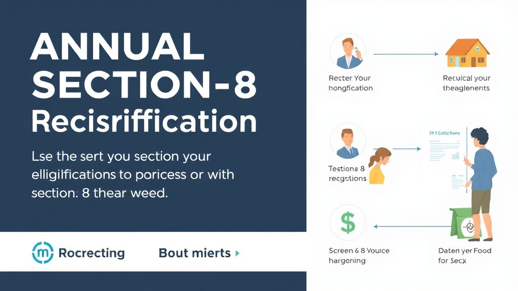 Real-world application diagram for annual Section 8 Recertification Guide: Keep Your Voucher