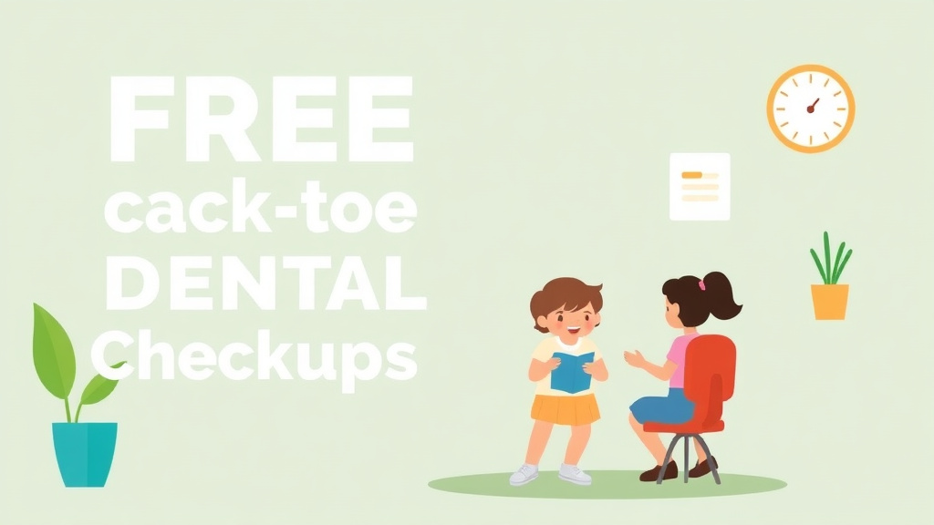 Detailed visual representation of free Back-to-School Dental Checkups Through Medicaid