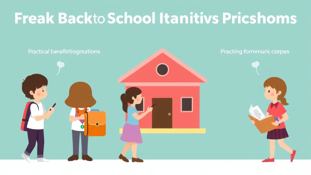 Practical workflow diagram for free Back-to-School Immunization Programs
