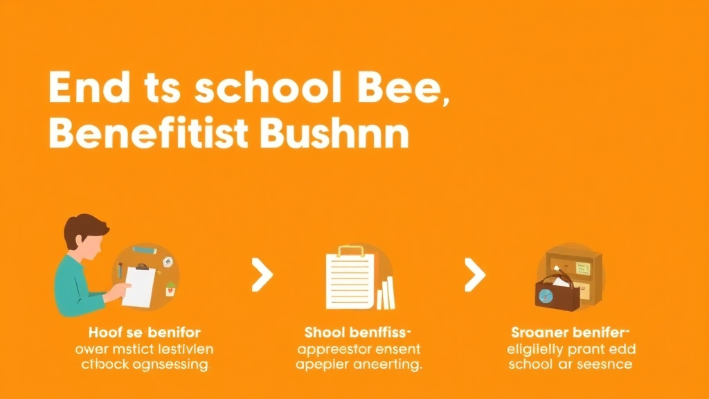 Practical checklist visual for end of School Year Benefits Update: Summer Program Switch