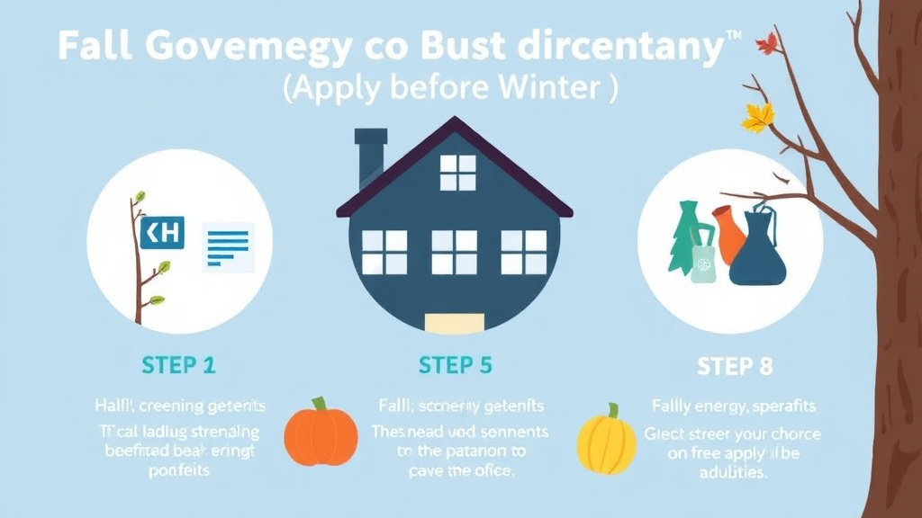 Real-world application diagram for fall Energy Assistance Applications: Apply Before Winter