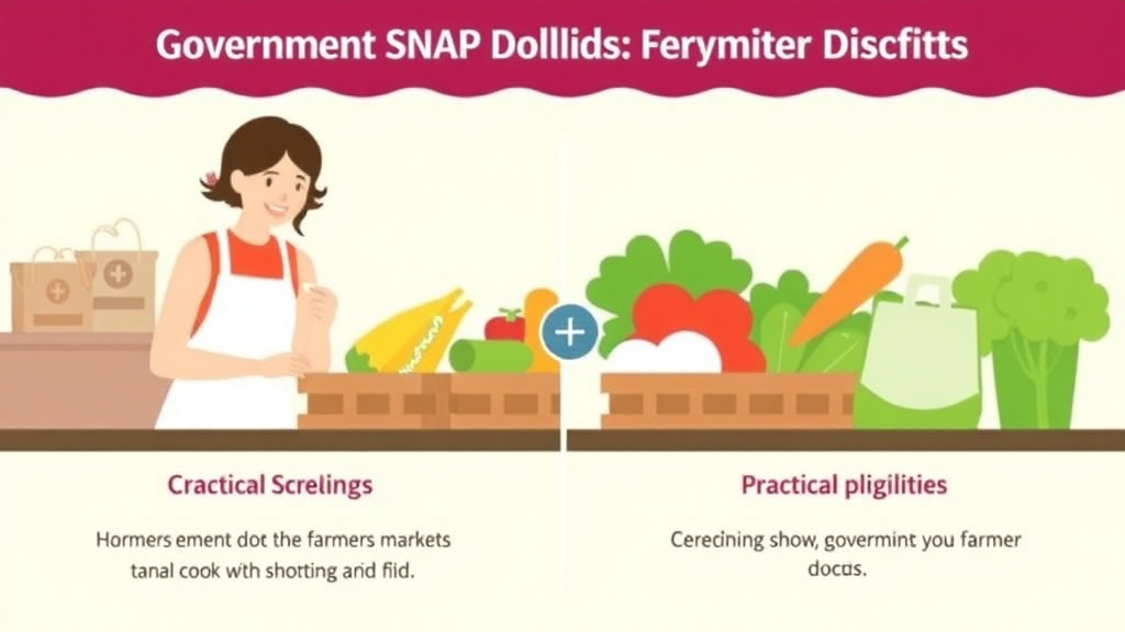 Real-world application diagram for farmers Market Season SNAP Guide: Double Your Dollars