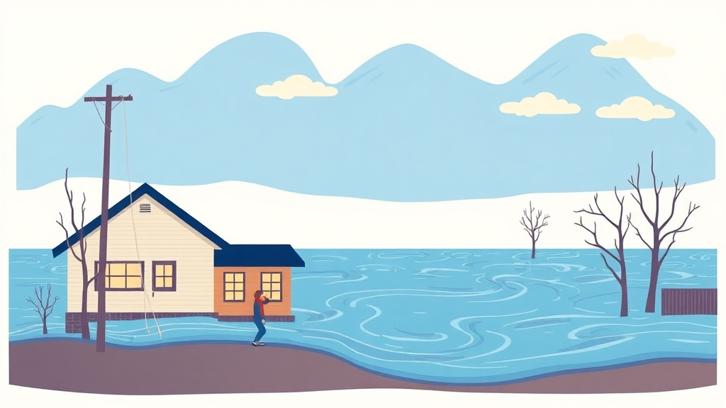 An informative visual explaining flood Season Benefit Guide: FEMA and Insurance for beginners and professionals