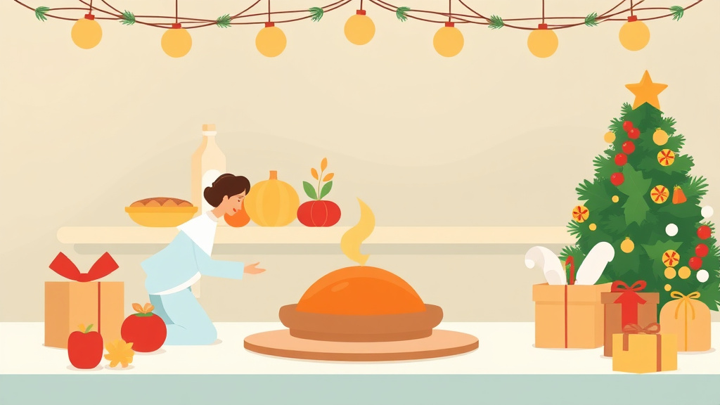Educational graphic covering the essentials of holiday Food Assistance Programs: Thanksgiving and Christmas