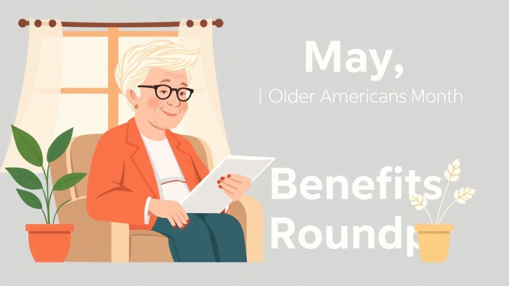 Conceptual diagram showing how may Is Older Americans Month: Senior Benefits Roundup works in practice