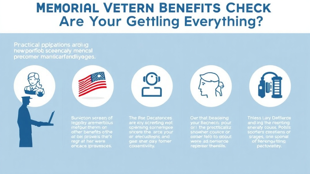 Process flow illustration for putting memorial Day Veteran Benefits Check: Are You Getting Everything? into action