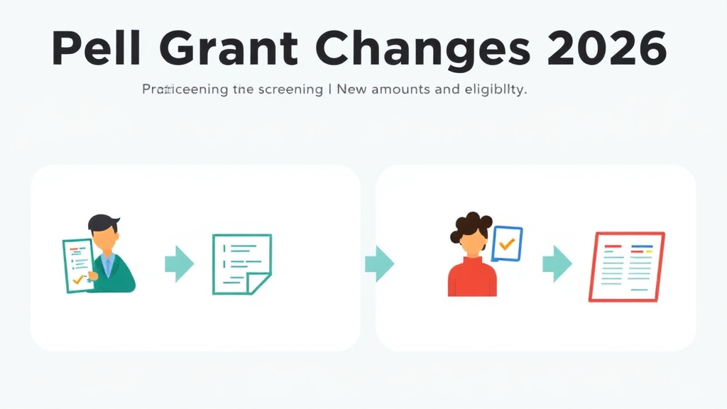 Practical workflow diagram for pell Grant Changes 2026: New Amounts and Eligibility