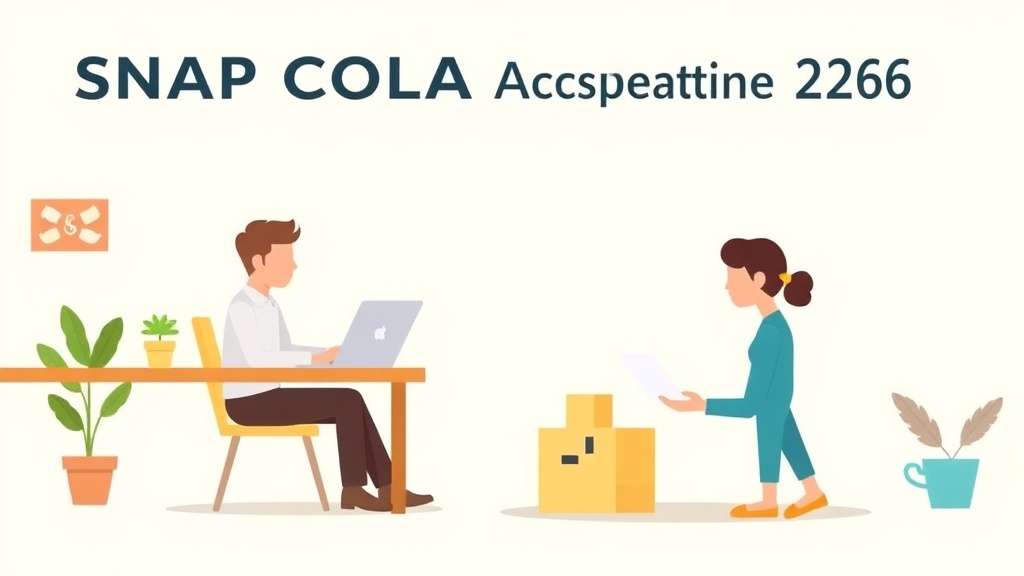 An informative visual explaining SNAP COLA Adjustment 2026: New Benefit Amounts for beginners and professionals