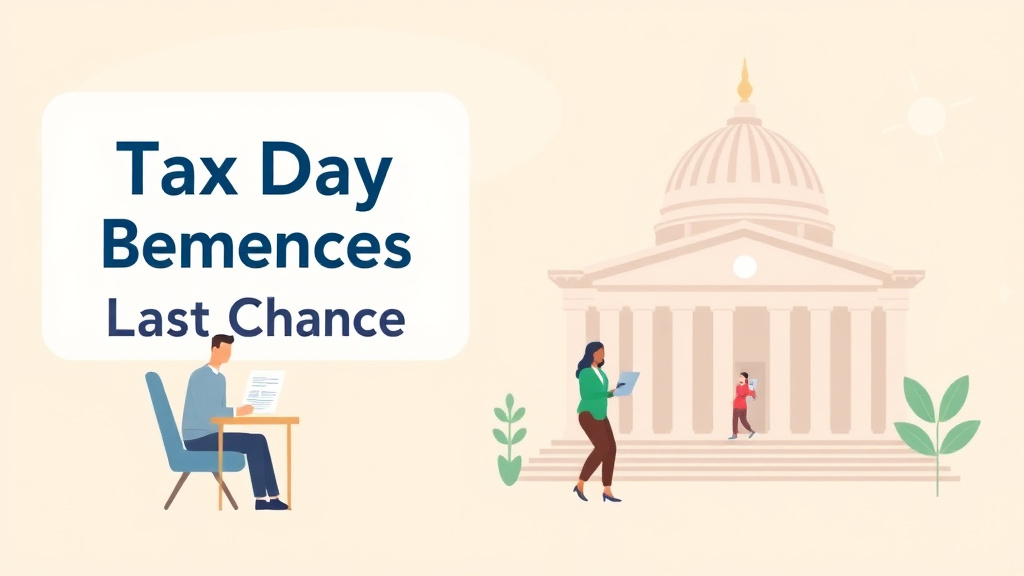 Clear illustration of tax Day Benefit Reminders: Last Chance for Credits with supporting details