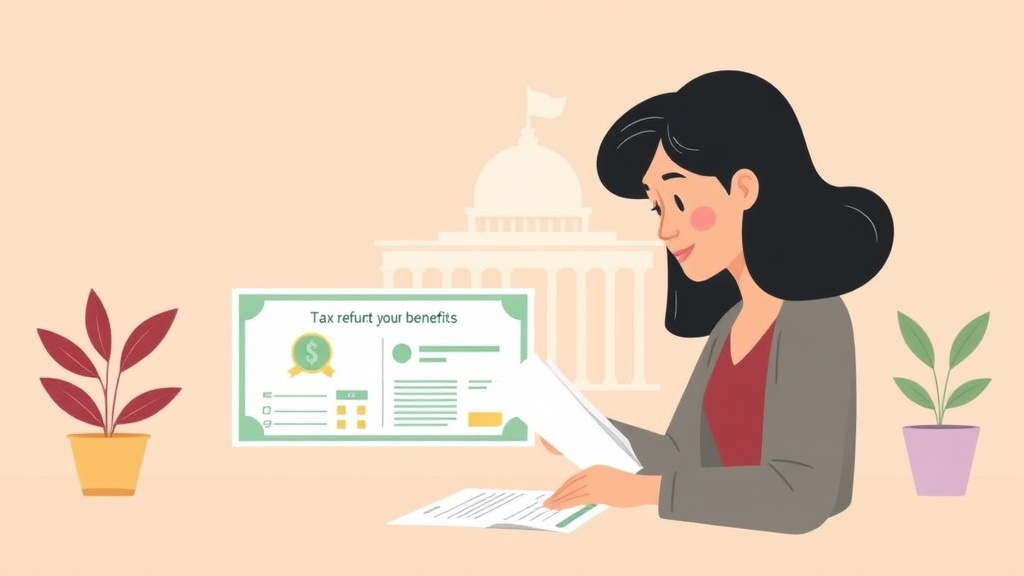 Illustration breaking down the fundamentals of how Your Tax Refund Affects Your Benefits