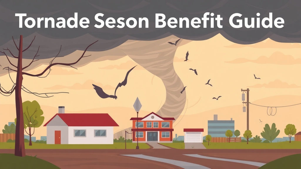 An informative visual explaining tornado Season Benefit Guide: Emergency Preparation for beginners and professionals