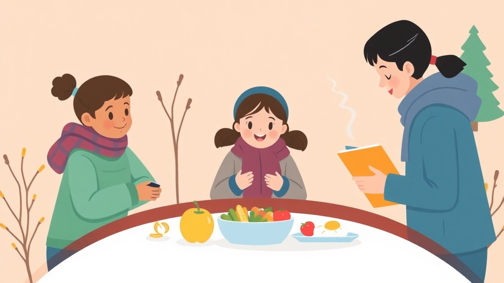 Clear illustration of winter Break Food Programs for Kids: Bridge the Meal Gap with supporting details