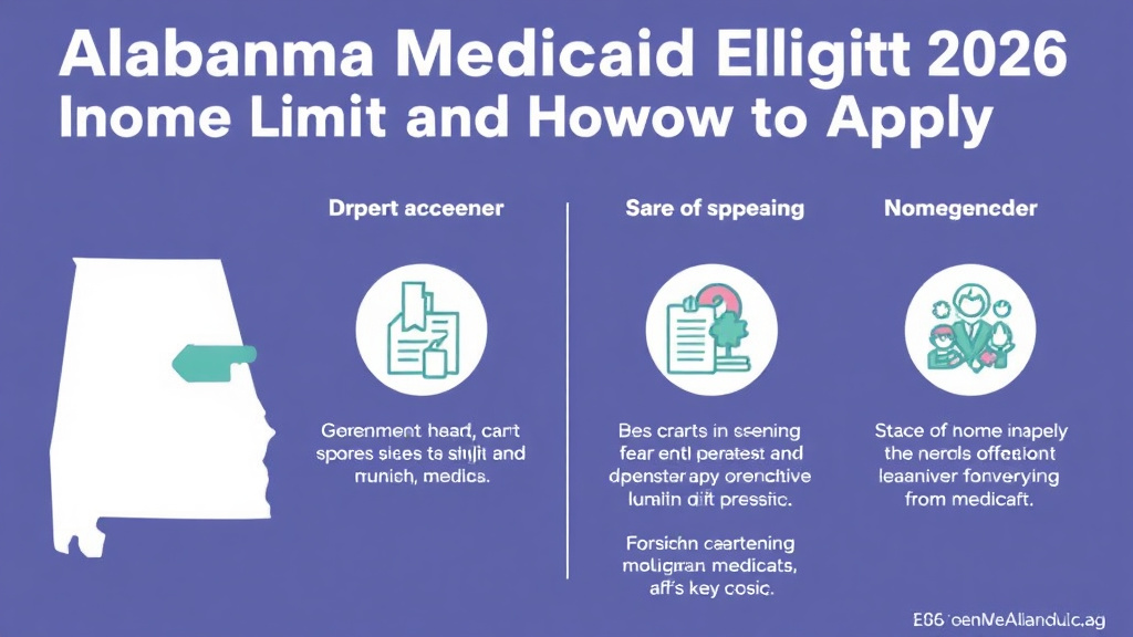 Real-world application diagram for alabama Medicaid Eligibility 2026: Income Limits and How to Apply