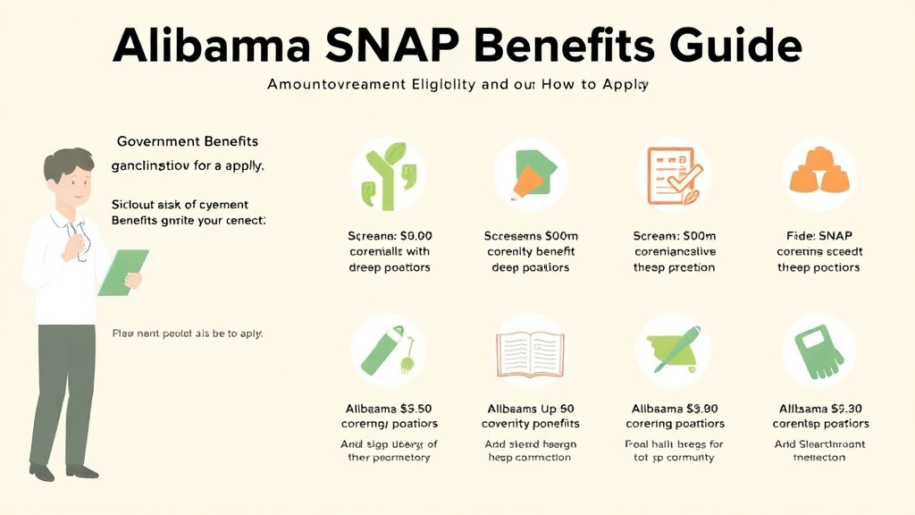 Practical workflow diagram for alabama SNAP Benefits Guide 2026: Amounts, Eligibility, and How to Apply