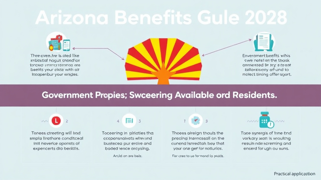 Action-oriented illustration showing how to apply arizona Benefits Guide 2026: Every Program Available to Residents