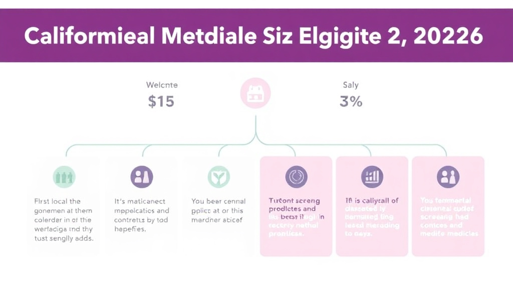 Action-oriented illustration showing how to apply california Medicaid Eligibility 2026: Income Limits and How to Apply