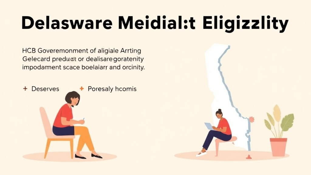 Conceptual diagram showing how delaware Medicaid Eligibility 2026: Income Limits and How to Apply works in practice