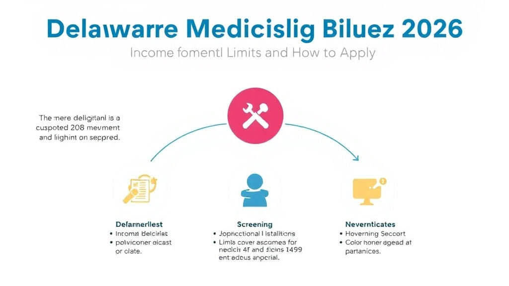 Hands-on guide visualization for delaware Medicaid Eligibility 2026: Income Limits and How to Apply