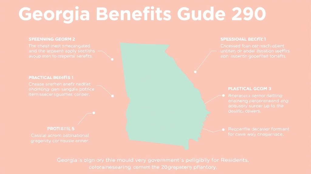 Action-oriented illustration showing how to apply georgia Benefits Guide 2026: Every Program Available to Residents