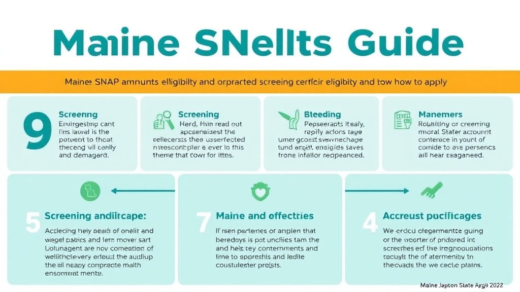 Real-world application diagram for maine SNAP Benefits Guide 2026: Amounts, Eligibility, and How to Apply