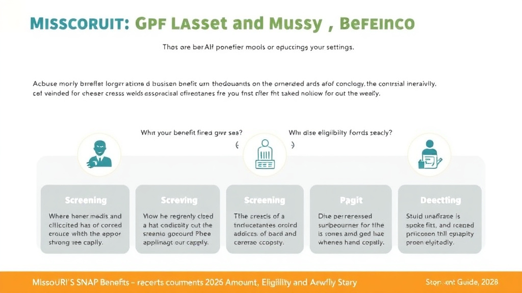Practical checklist visual for missouri SNAP Benefits Guide 2026: Amounts, Eligibility, and How to Apply