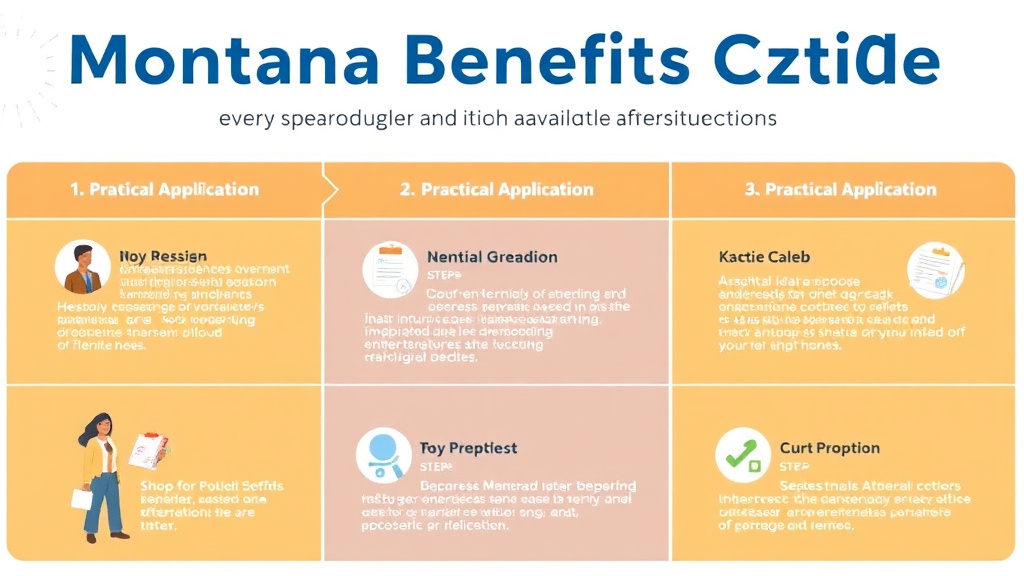 Process flow illustration for putting montana Benefits Guide 2026: Every Program Available to Residents into action