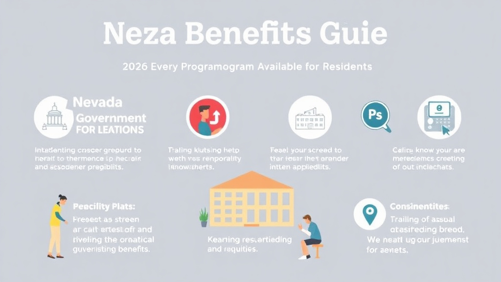 Practical checklist visual for nevada Benefits Guide 2026: Every Program Available to Residents