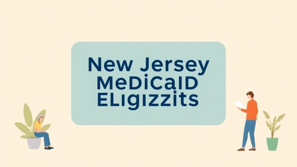 Illustration breaking down the fundamentals of new Jersey Medicaid Eligibility 2026: Income Limits and How to Apply