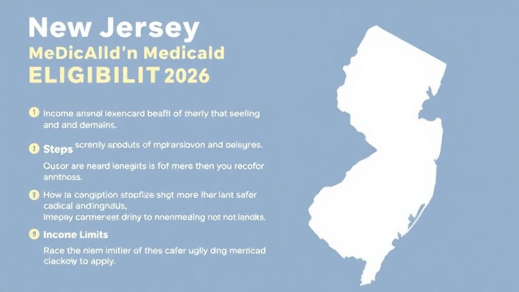 Implementation roadmap for new Jersey Medicaid Eligibility 2026: Income Limits and How to Apply with actionable steps