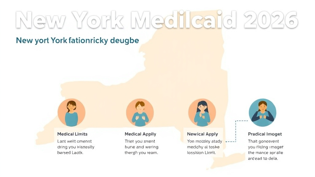 Process flow illustration for putting new York Medicaid Eligibility 2026: Income Limits and How to Apply into action