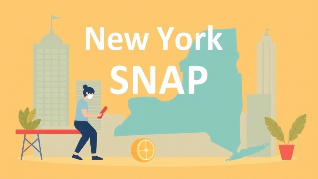 Conceptual diagram showing how new York SNAP Benefits Guide 2026: Amounts, Eligibility, and How to Apply works in practice