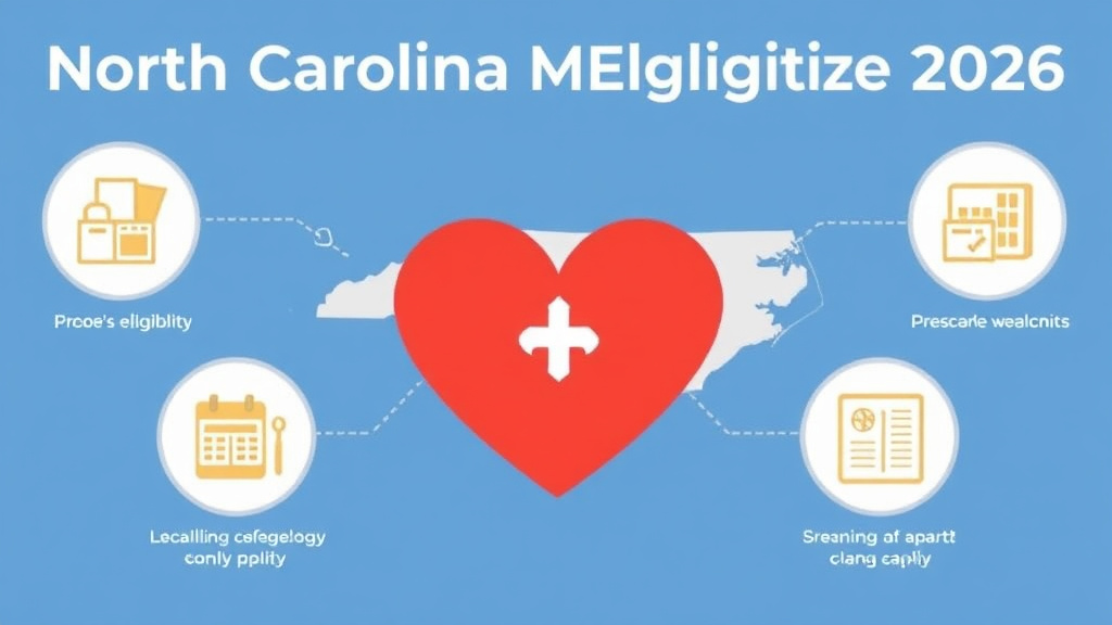Process flow illustration for putting north Carolina Medicaid Eligibility 2026: Income Limits and How to Apply into action