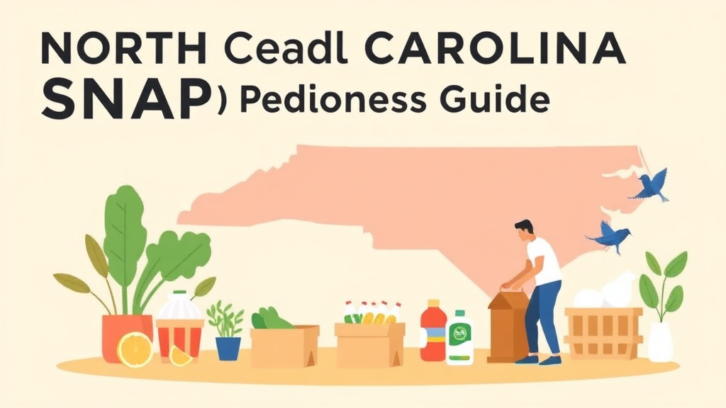 Conceptual diagram showing how north Carolina SNAP Benefits Guide 2026: Amounts, Eligibility, and How to Apply works in practice