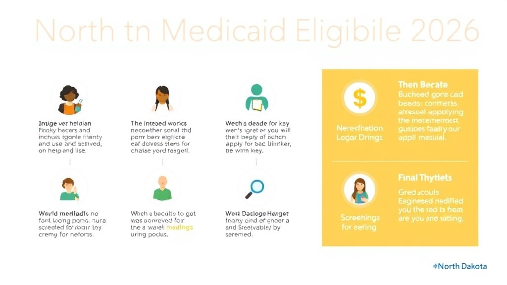 Step-by-step visual guide for implementing north Dakota Medicaid Eligibility 2026: Income Limits and How to Apply
