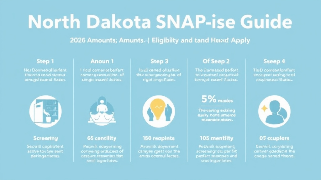 Implementation roadmap for north Dakota SNAP Benefits Guide 2026: Amounts, Eligibility, and How to Apply with actionable steps