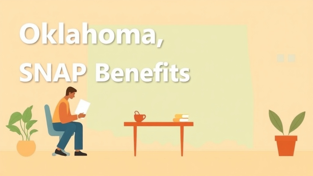 Educational graphic covering the essentials of oklahoma SNAP Benefits Guide 2026: Amounts, Eligibility, and How to Apply