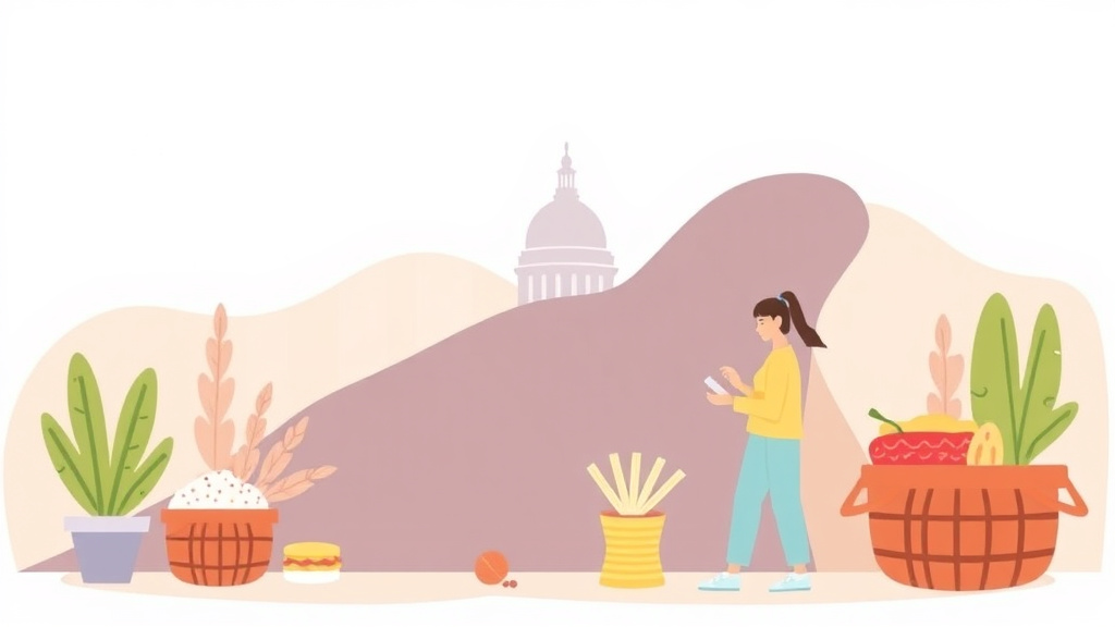 Conceptual diagram showing how oregon SNAP Benefits Guide 2026: Amounts, Eligibility, and How to Apply works in practice