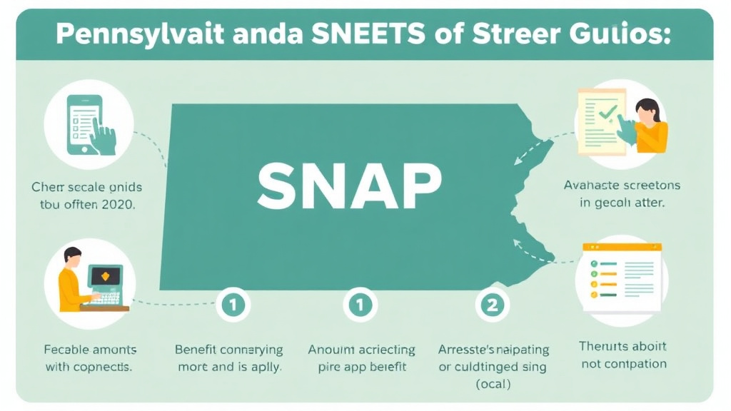 Hands-on guide visualization for pennsylvania SNAP Benefits Guide 2026: Amounts, Eligibility, and How to Apply