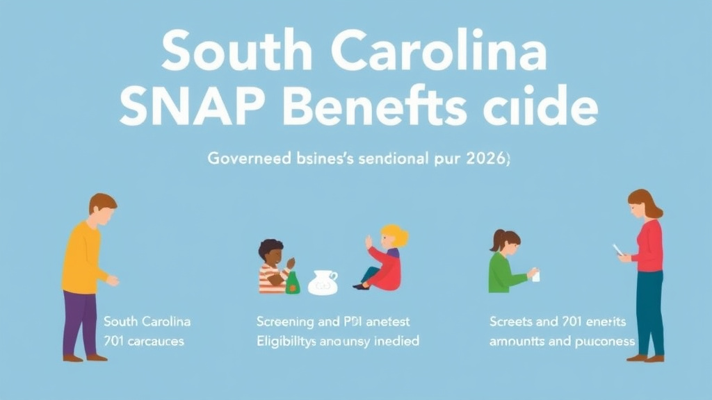 Practical checklist visual for south Carolina SNAP Benefits Guide 2026: Amounts, Eligibility, and How to Apply
