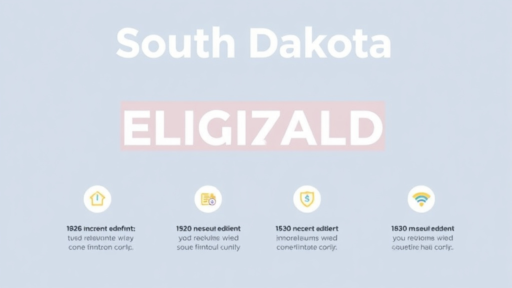 Real-world application diagram for south Dakota Medicaid Eligibility 2026: Income Limits and How to Apply