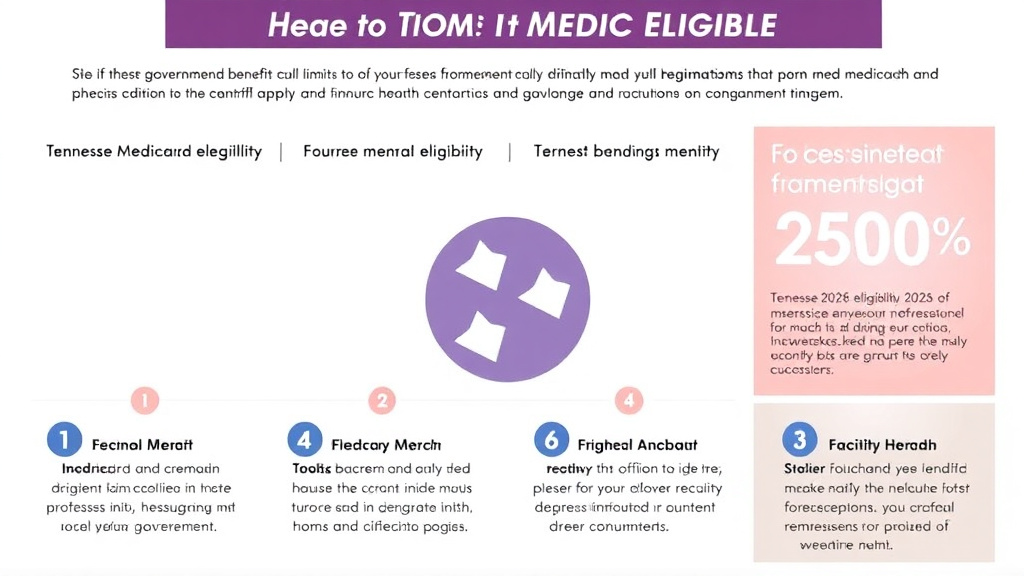 Action-oriented illustration showing how to apply tennessee Medicaid Eligibility 2026: Income Limits and How to Apply